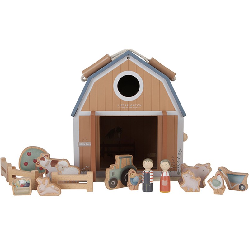 Ferme en bois little farm