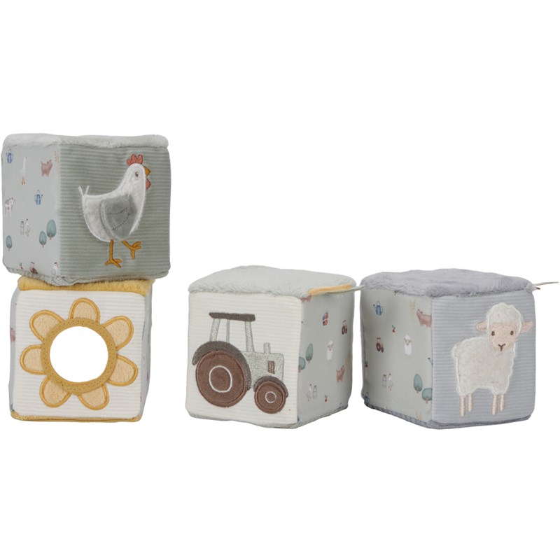Lot de 4 cubes doux