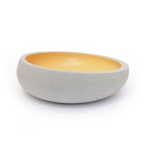 Brut - videpoche béton cream gold