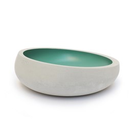 Brut - videpoche béton beryl green