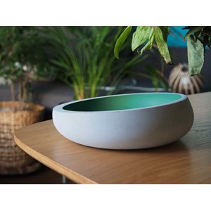 Brut - videpoche béton beryl green