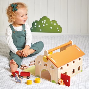 Ma première ferme en bois