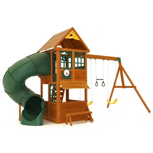 Aire de jeux en bois forest ridge de kid