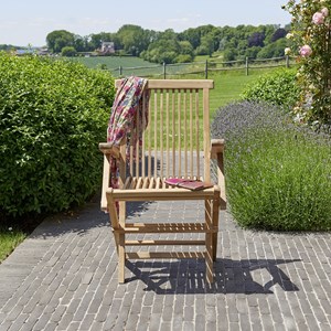 Fauteuil de jardin en bois de teck