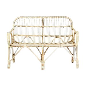 Canapé en rotin vintage