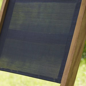 2 chaises jardin acacia pliante