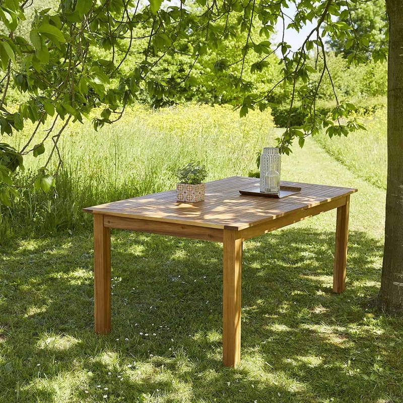 BOIS DESSUS BOIS DESSOUS - Table de jardin acacia 8 à 10 places