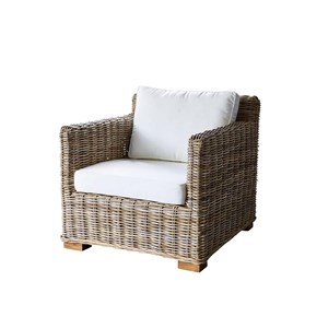 Fauteuil de jardin en kubu naturel