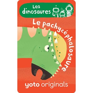 Cartes explorobots : les dinosaures
