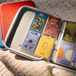 Porte-cartes yoto rose