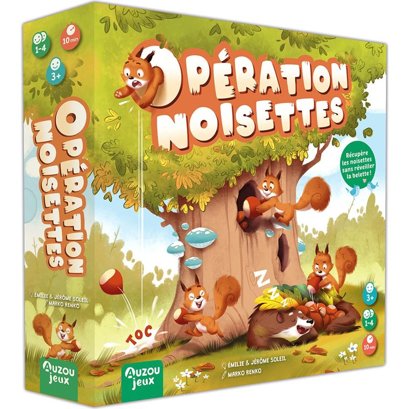Jeu de société opération noisettes