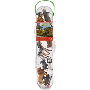 Set de 12 animaux sauvages (7-11 cm)