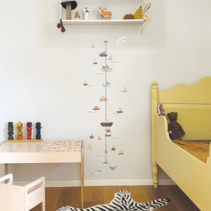 Sticker toise bateaux