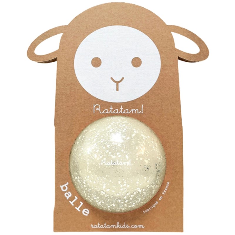 Ballon bulles argent (10 cm)
