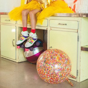 Ballon sauteur paillettes