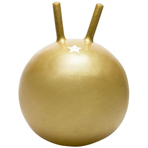 Ballon sauteur paillettes doré