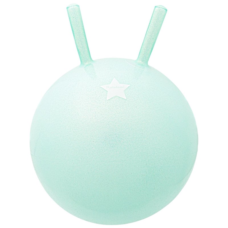 Ballon sauteur paillettes vert