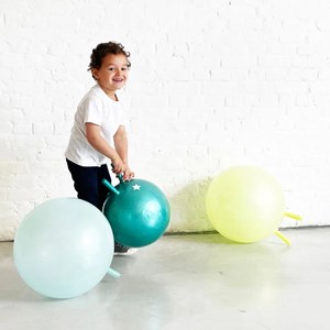 Ballon sauteur paillettes