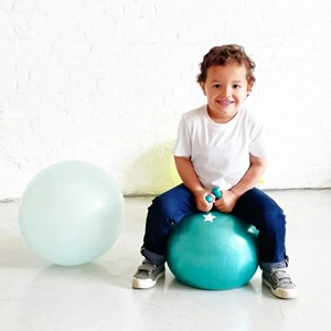 Ballon sauteur paillettes