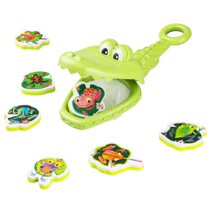Tiger Tribe - Jeu de bain crocodile attrape-grenouille