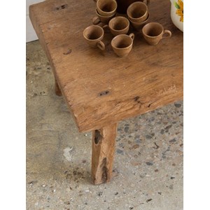 Antoine, le petit banc en teck n°173