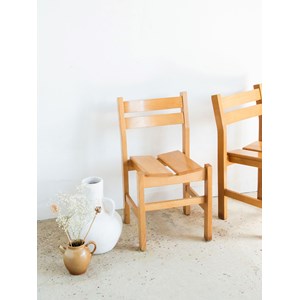 Alma, la paire de chaises en pin n°363