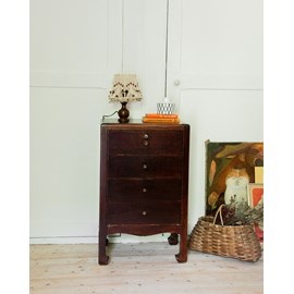 Meuble de rangement en bois foncé n°276