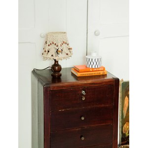 Meuble de rangement en bois foncé n°276