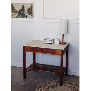 Louise, la coiffeuse en bois n°128