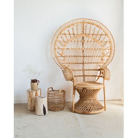 Emmanuel, le fauteuil en rotin n°2