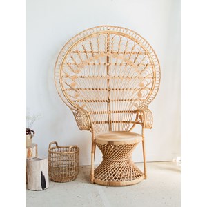 Emmanuel, le fauteuil en rotin n°2