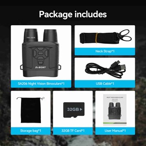 Jumelles nocturnes 4k sa206 svbony