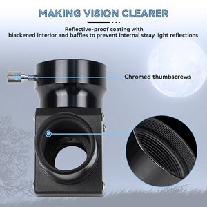 Prisme coudé 90° 1,25 pouces