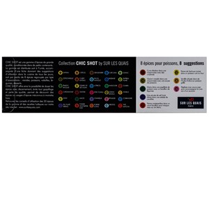 Kit 8 épices pour poissons