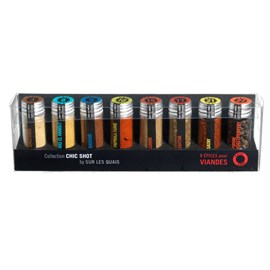 Kit 8 épices pour viandes