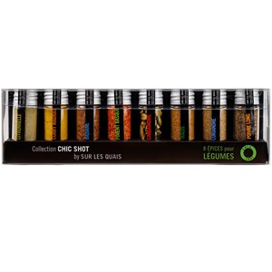 Kit 8 épices pour légumes
