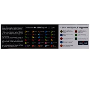 Kit 8 épices pour légumes