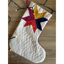 Kit couture quilt chaussette noel etoil