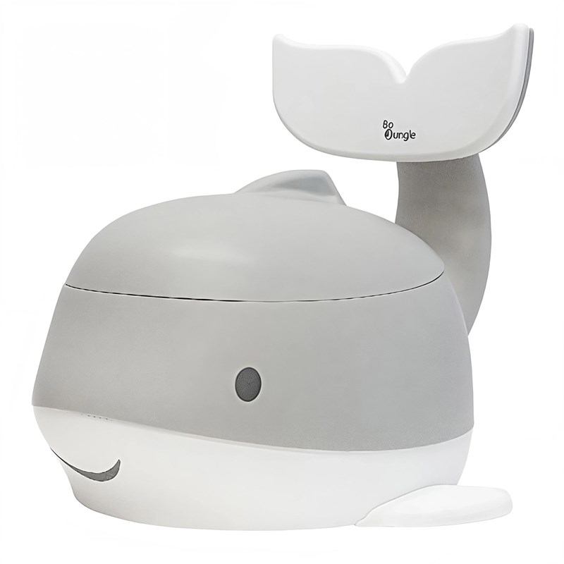 Pot d'apprentissage dossier dauphin gris