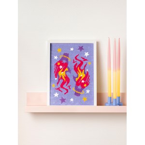 Kit de canevas feu sacré