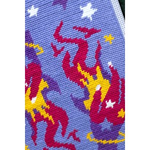 Kit de canevas feu sacré