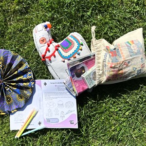 Kit -coussin dinosaure à personnaliser