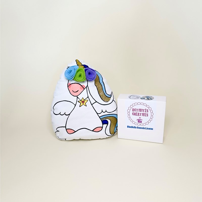 Kit -coussin licorne à personnaliser