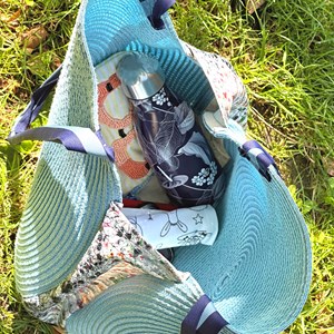 Coloriage - set de table en tissu châtea