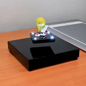 Base pour lévitation 200g slim noire