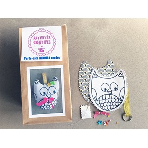 Kit - coudre son porte-clés hibou
