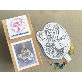 Kit - coudre son porte-clés sirène