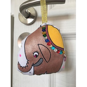 Kit - coudre son porte-clés éléphant