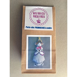 Kit - coudre son porte-clés princesse