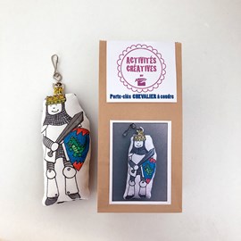 Kit - coudre son porte-clés chevalier